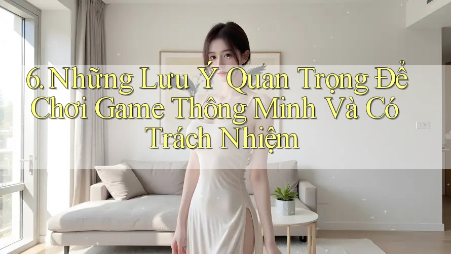 6. Những Lưu Ý Quan Trọng Để Chơi Game Thông Minh Và Có Trách Nhiệm 6. Những Lưu Ý Quan Trọng Để Chơi Game Thông Minh Và Có Trách Nhiệm
