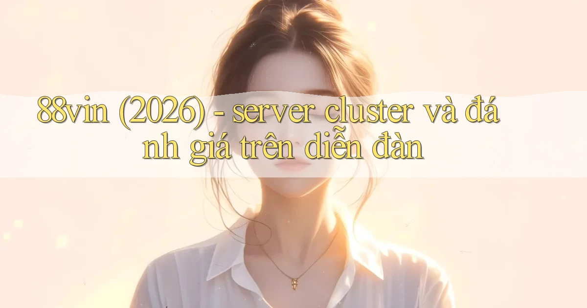 88vin (2026)   server cluster và đánh giá trên diễn đàn
