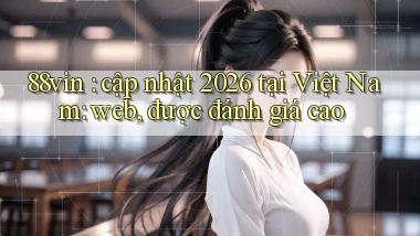 88vin cập nhật 2026 tại Việt Nam web, được đánh giá cao