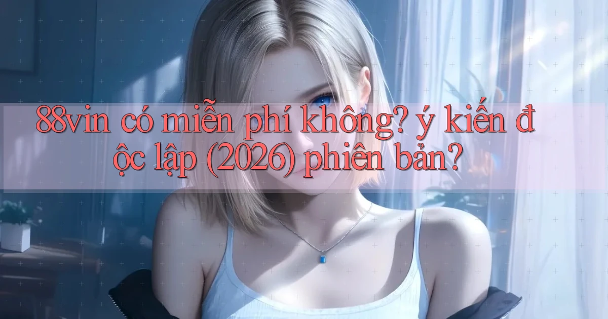 88vin có miễn phí không ý kiến độc lập (2026) phiên bản