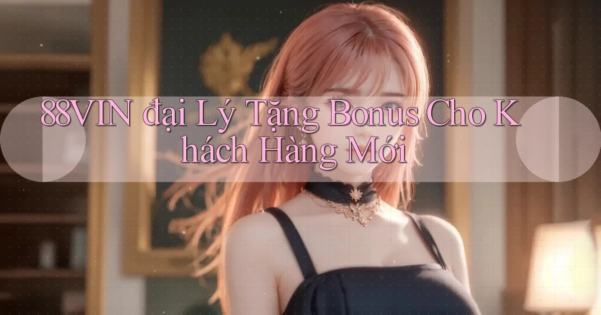 88vin  đại lý tặng bonus cho khách hàng mới