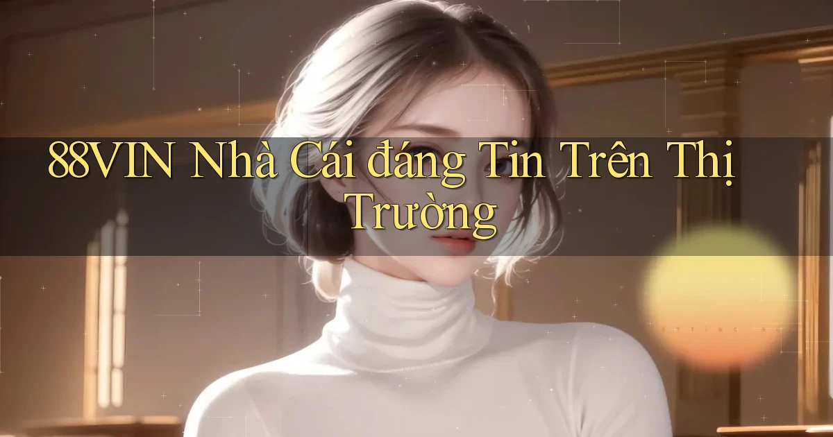 88vin  nhà cái đáng tin trên thị trường