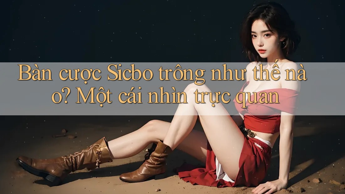 Bàn cược Sicbo trông như thế nào? Một cái nhìn trực quan