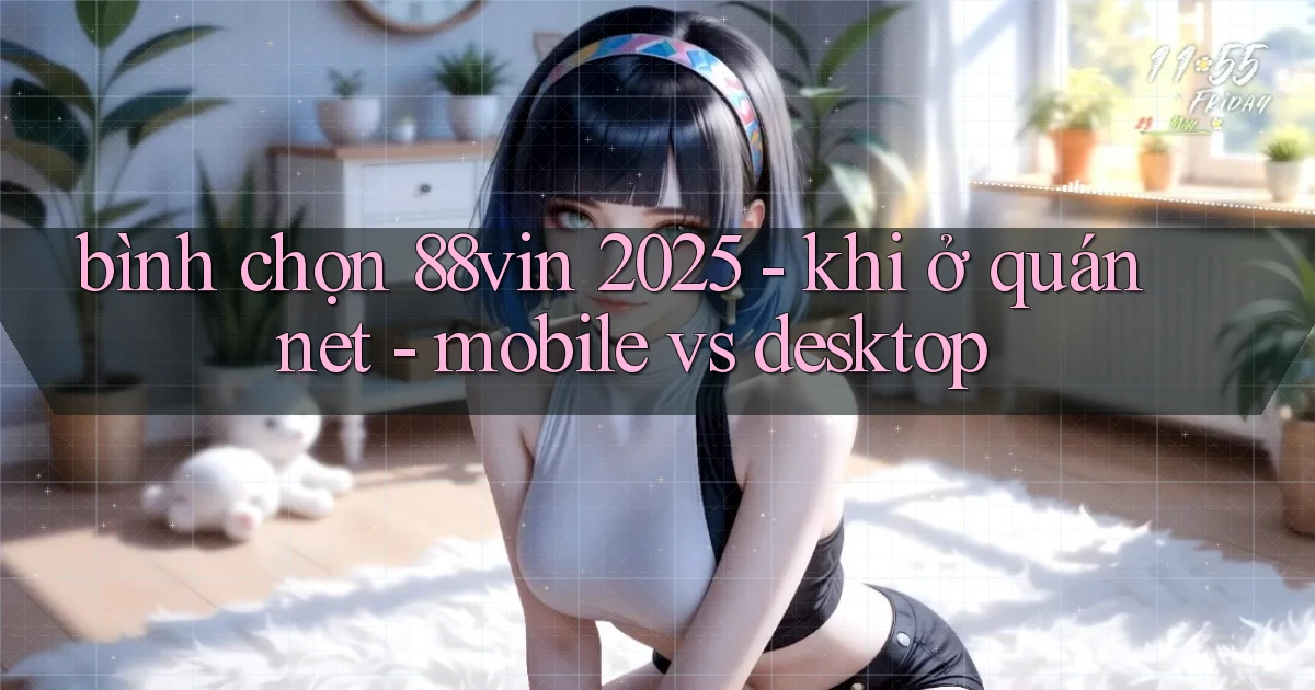 bình chọn 88vin 2025   khi ở quán net   mobile vs desktop