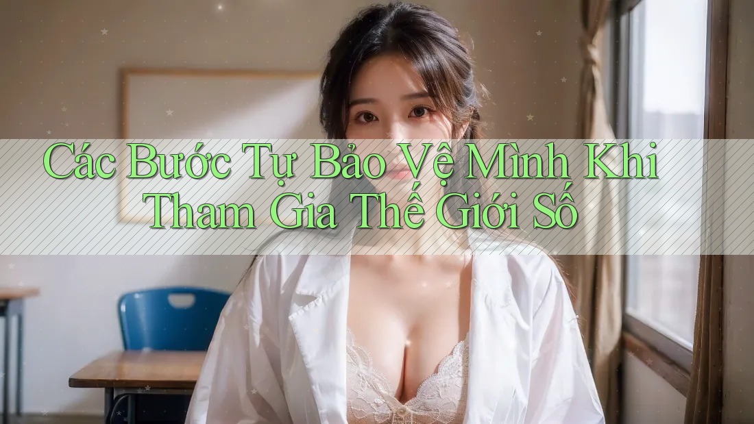 Các Bước Tự Bảo Vệ Mình Khi Tham Gia Thế Giới Số