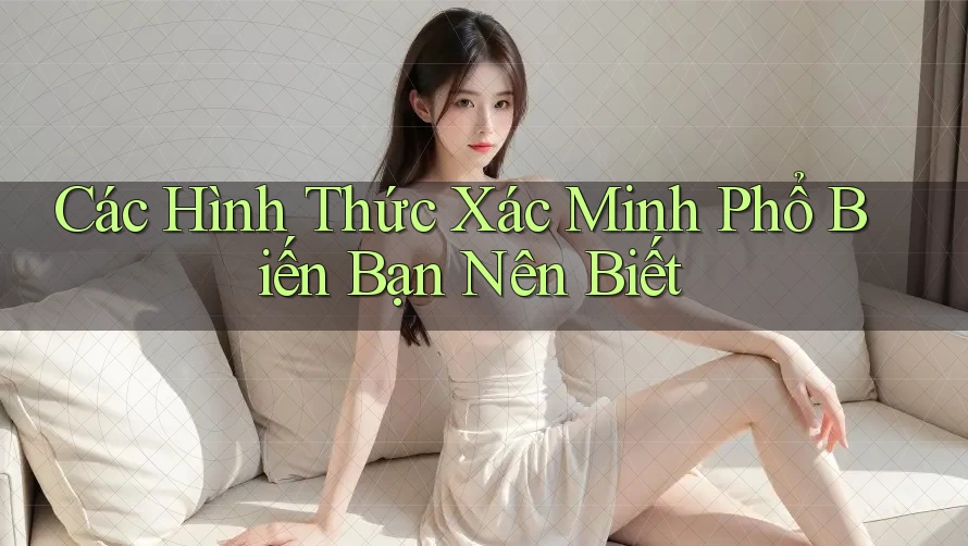 Các Hình Thức Xác Minh Phổ Biến Bạn Nên Biết Các Hình Thức Xác Minh Phổ Biến Bạn Nên Biết