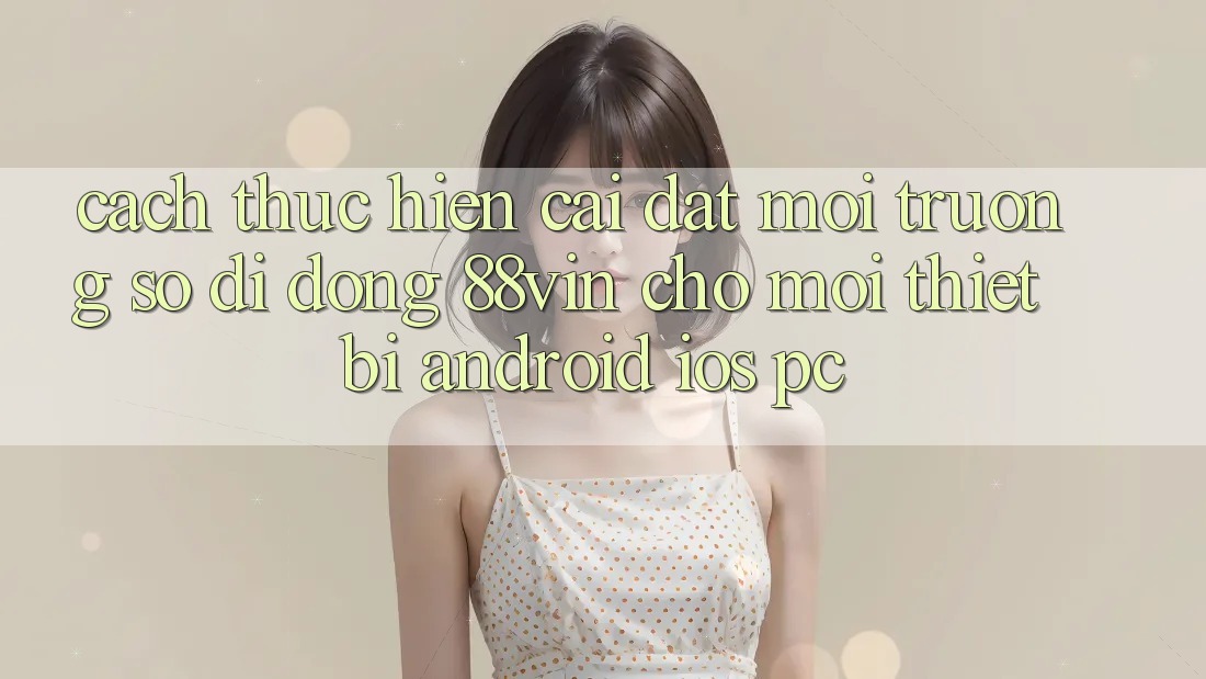Cách thực hiện Cài đặt Môi trường số di động 88vin Cho Mọi Thiết Bị (Android, iOS, PC)
