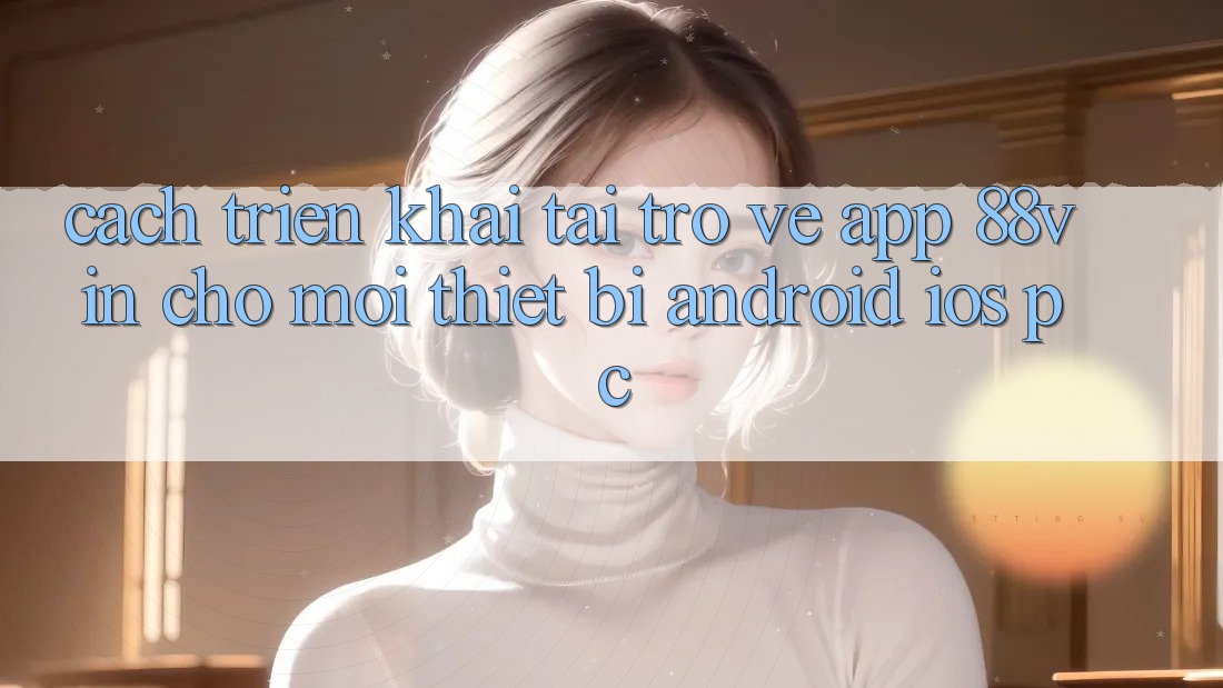 Cách triển khai Tải trở về App 88vin Cho Mọi Thiết Bị (Android, iOS, PC)