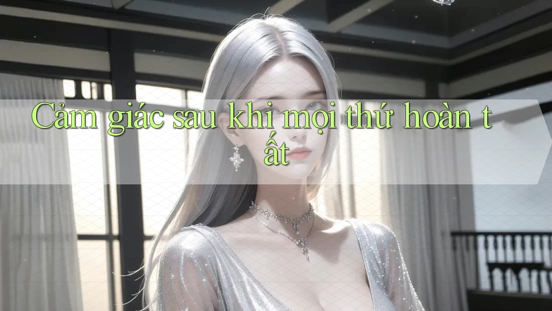 Cảm giác sau khi mọi thứ hoàn tất Cảm giác sau khi mọi thứ hoàn tất