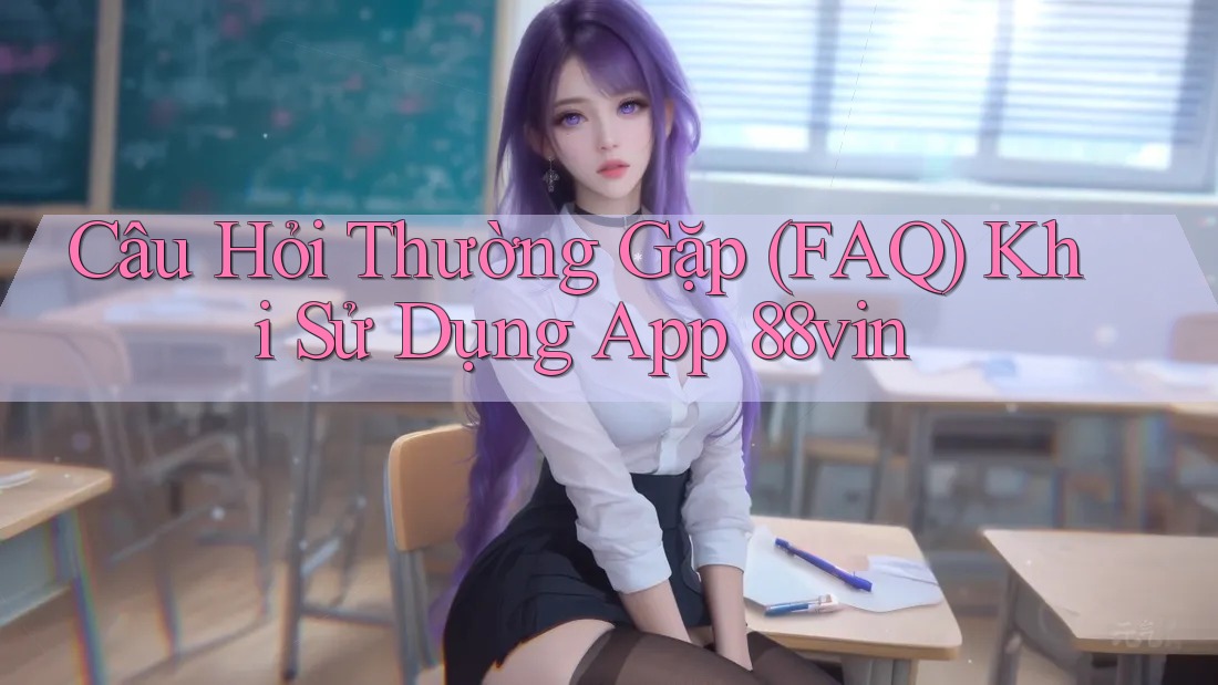 Câu Hỏi Thường Gặp (FAQ) Khi Sử Dụng App 88vin