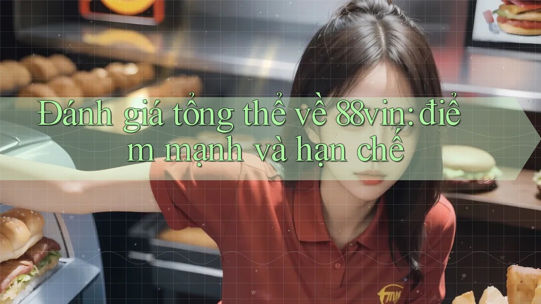 Đánh giá tổng thể về 88vin: điểm mạnh và hạn chế