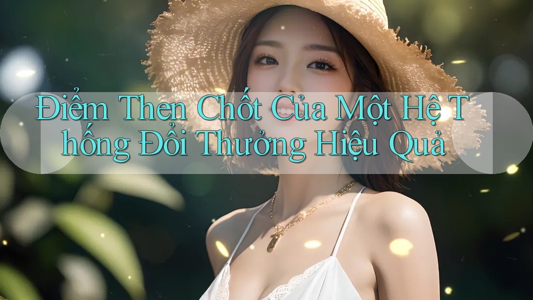 Điểm Then Chốt Của Một Hệ Thống Đổi Thưởng Hiệu Quả