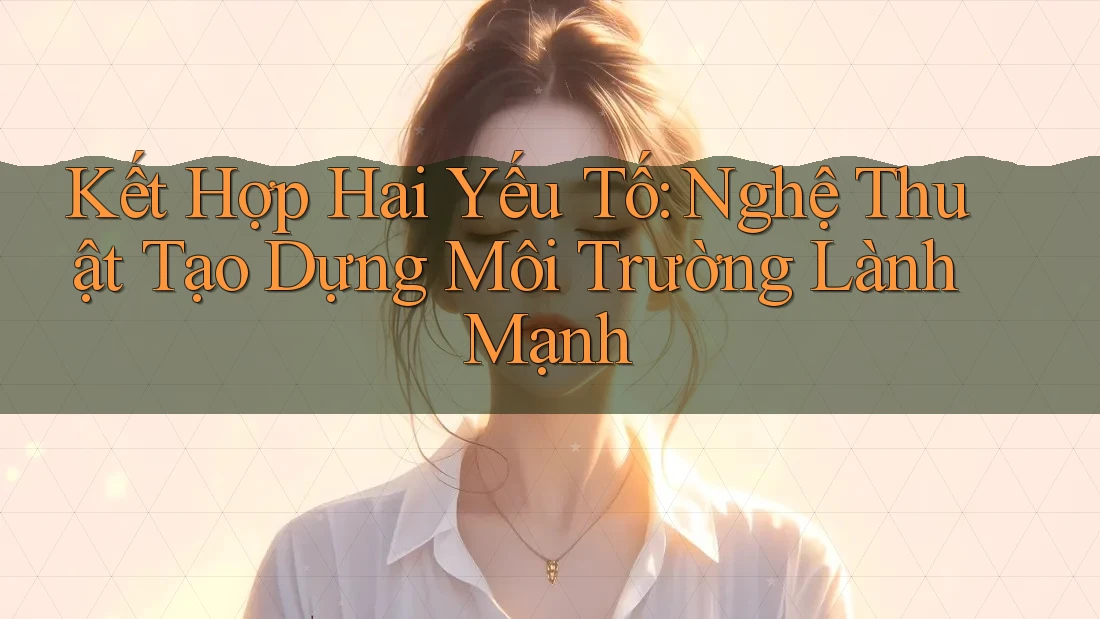 Kết Hợp Hai Yếu Tố: Nghệ Thuật Tạo Dựng Môi Trường Lành Mạnh