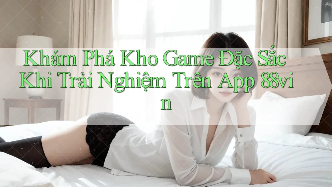 Khám Phá Kho Game Đặc Sắc Khi Trải Nghiệm Trên App 88vin