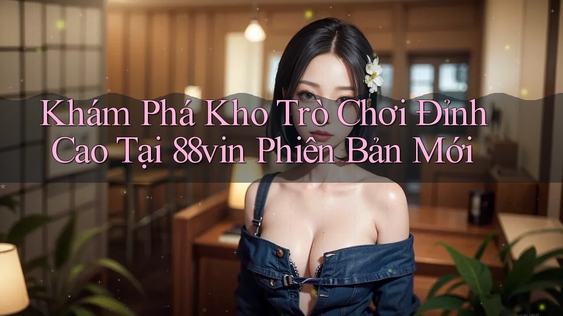 Khám Phá Kho Trò Chơi Đỉnh Cao Tại 88vin Phiên Bản Mới Khám Phá Kho Trò Chơi Đỉnh Cao Tại 88vin Phiên Bản Mới