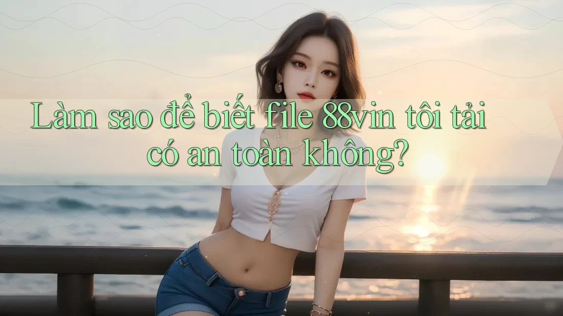 Làm sao để biết file 88vin tôi tải có an toàn không?