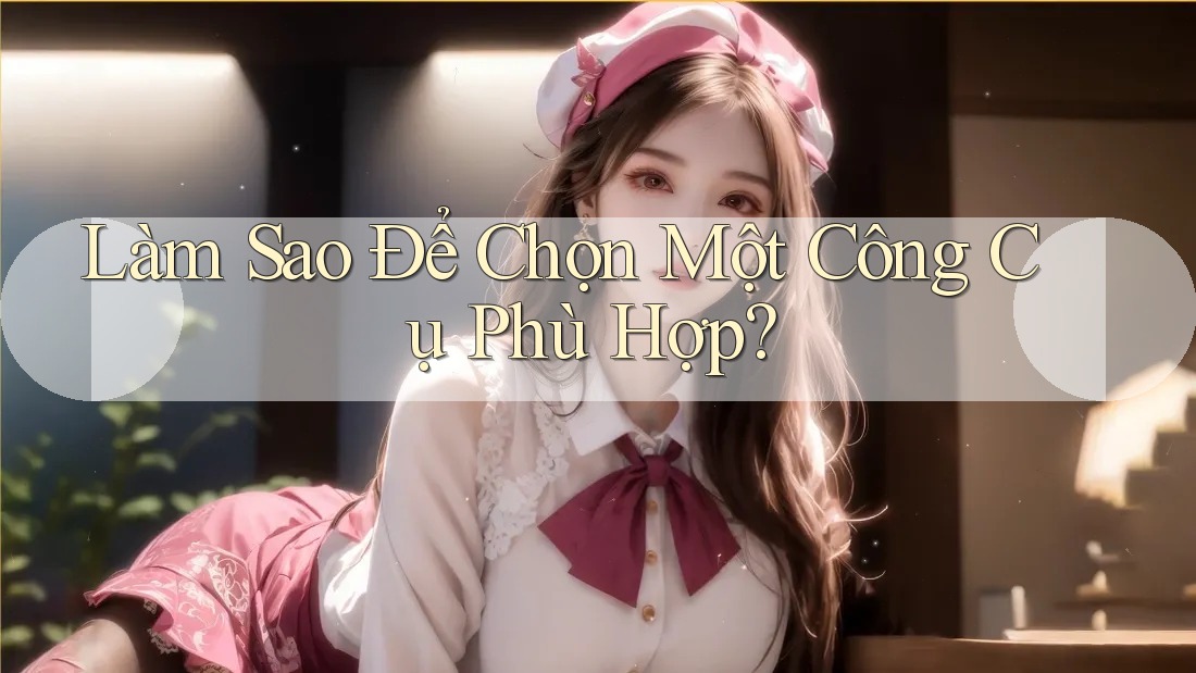 Làm Sao Để Chọn Một Công Cụ Phù Hợp? Làm Sao Để Chọn Một Công Cụ Phù Hợp?