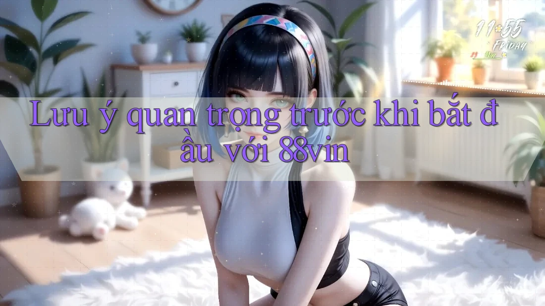 Lưu ý quan trọng trước khi bắt đầu với 88vin
