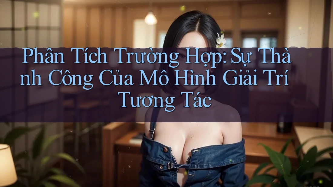 Phân Tích Trường Hợp: Sự Thành Công Của Mô Hình Giải Trí Tương Tác Phân Tích Trường Hợp: Sự Thành Công Của Mô Hình Giải Trí Tương Tác
