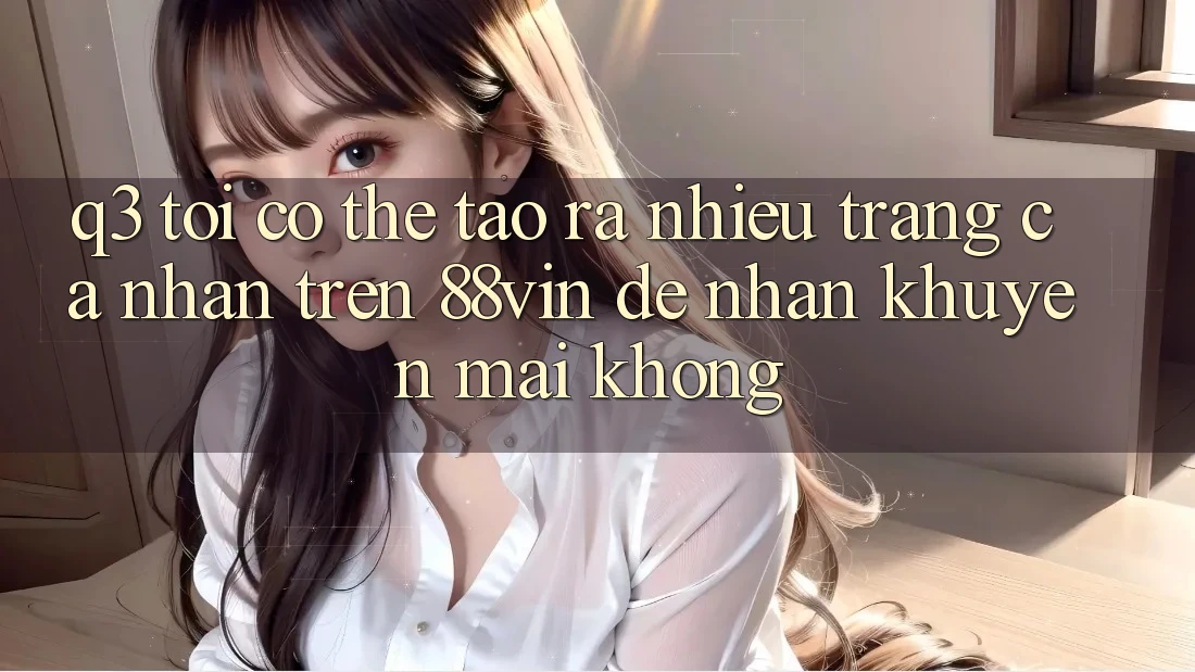 Q3: Tôi có thể tạo ra nhiều trang cá nhân trên 88vin để nhận khuyến mãi không?