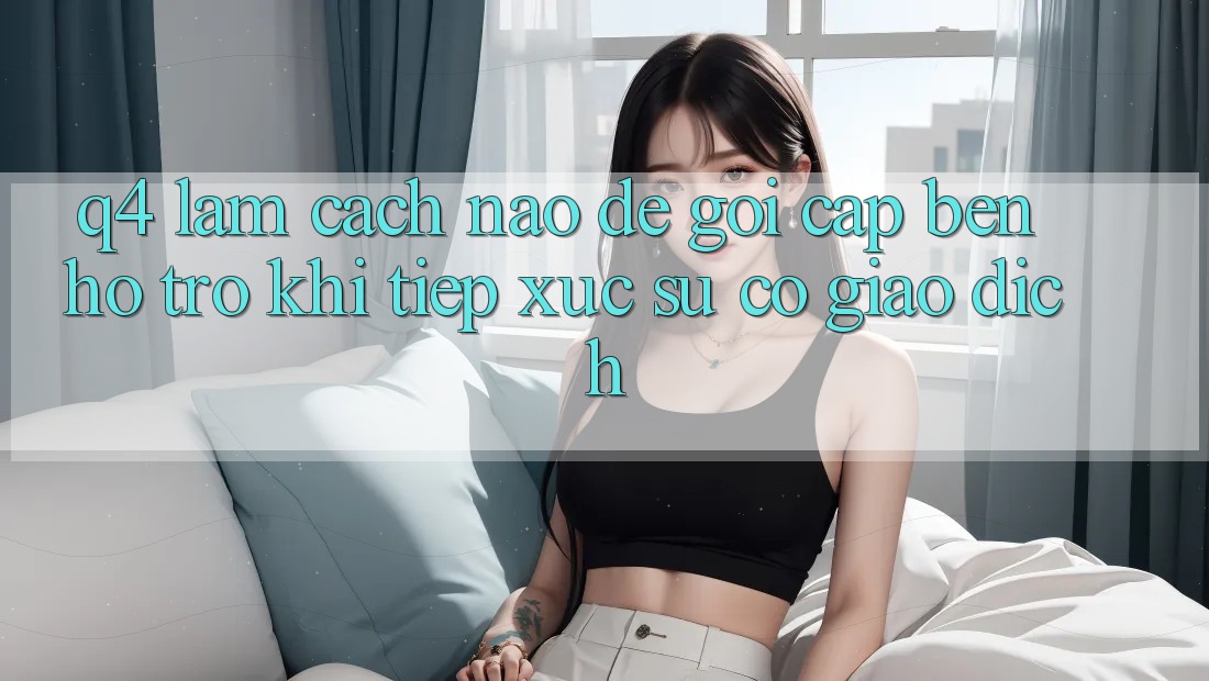 Q4: Làm cách nào để gọi cập bến hỗ trợ khi tiếp xúc sự cố giao dịch?