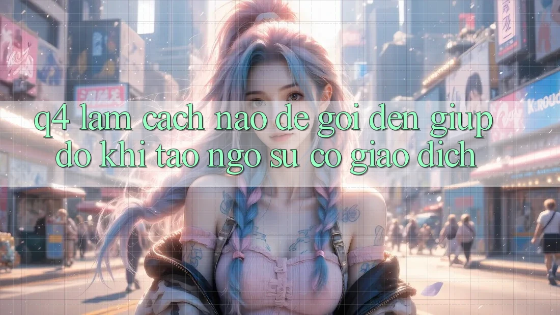 Q4: Làm cách nào để gọi đến giúp đỡ khi tao ngộ sự cố giao dịch?