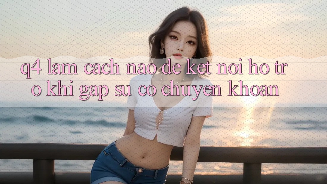 Q4: Làm cách nào để kết nối hỗ trợ khi gặp sự cố chuyển khoản?