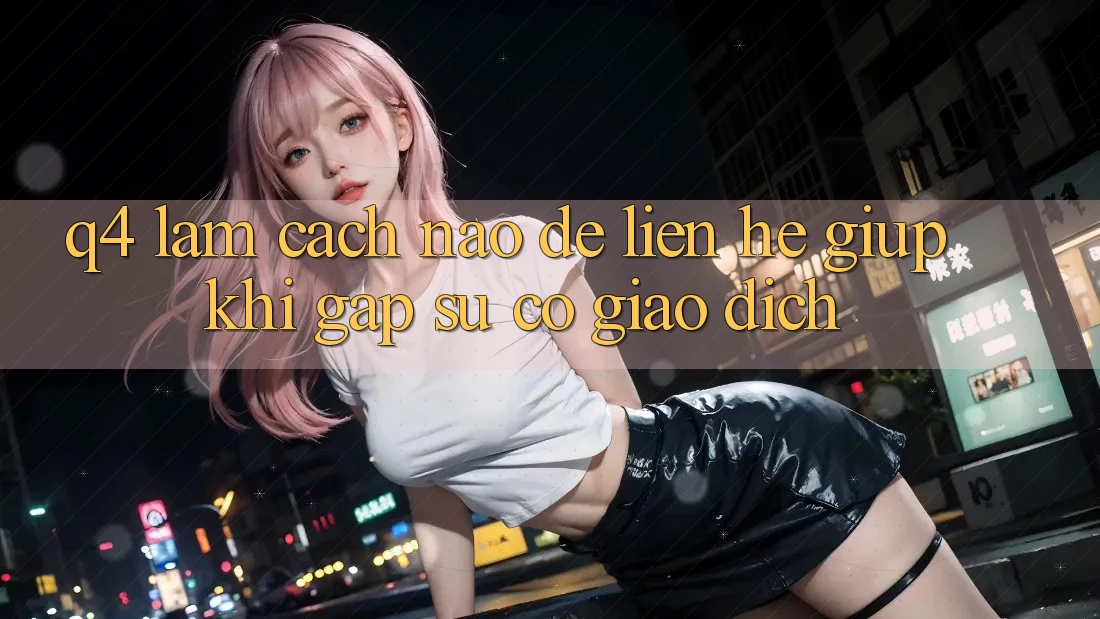 Q4: Làm cách nào để liên hệ giúp khi gặp sự cố giao dịch? Q4: Làm cách nào để liên hệ giúp khi gặp sự cố giao dịch?