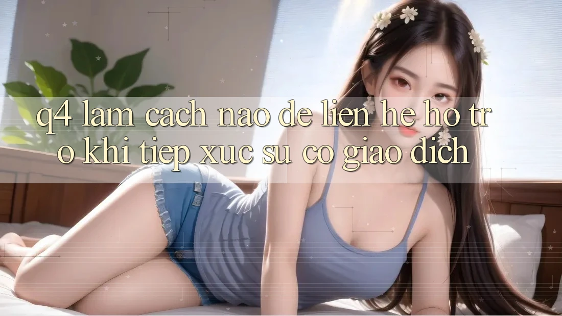 Q4: Làm cách nào để liên hệ hỗ trợ khi tiếp xúc sự cố giao dịch?