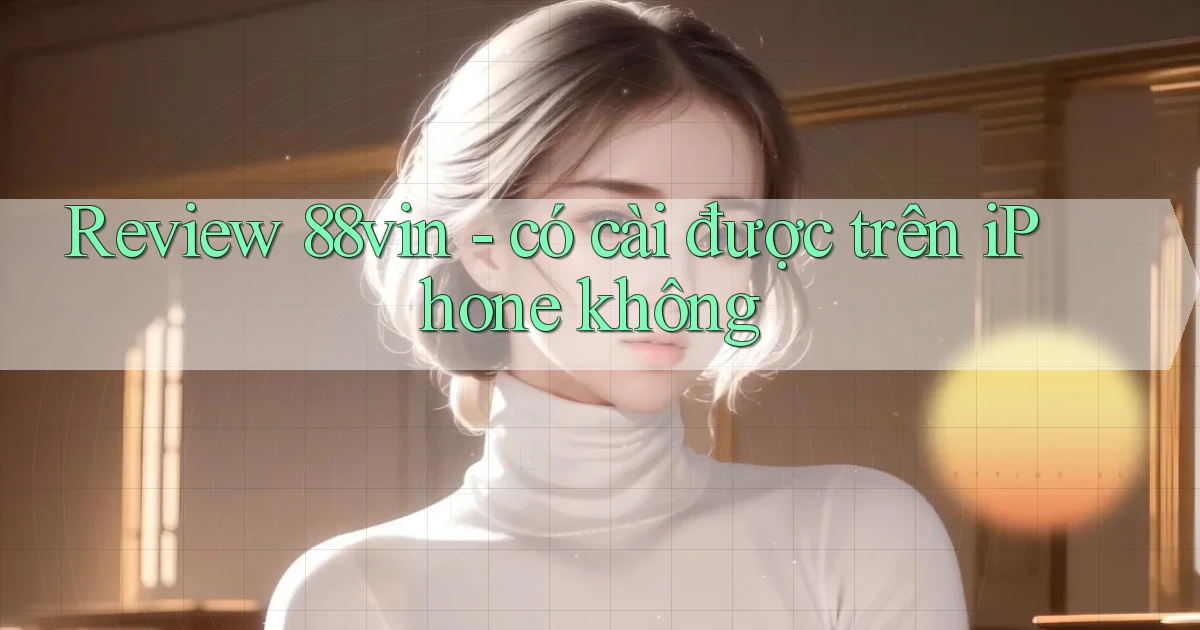 Review 88vin   có cài được trên iPhone không