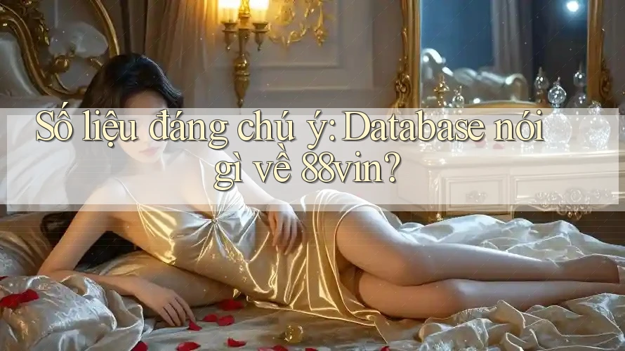 Số liệu đáng chú ý: Database nói gì về 88vin?
