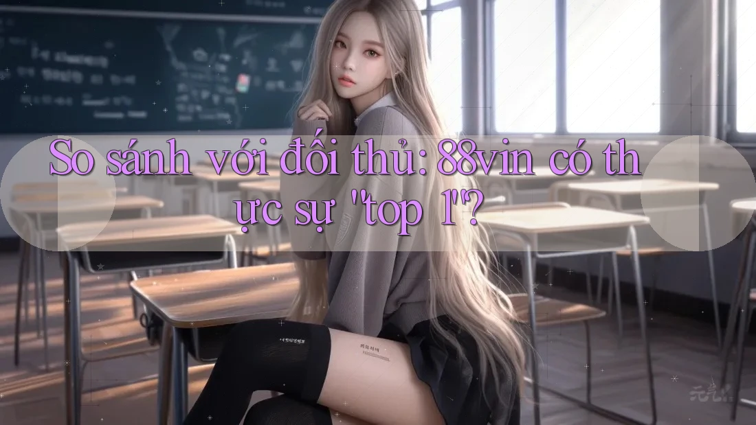 So sánh với đối thủ: 88vin có thực sự “top 1”? So sánh với đối thủ: 88vin có thực sự “top 1”?