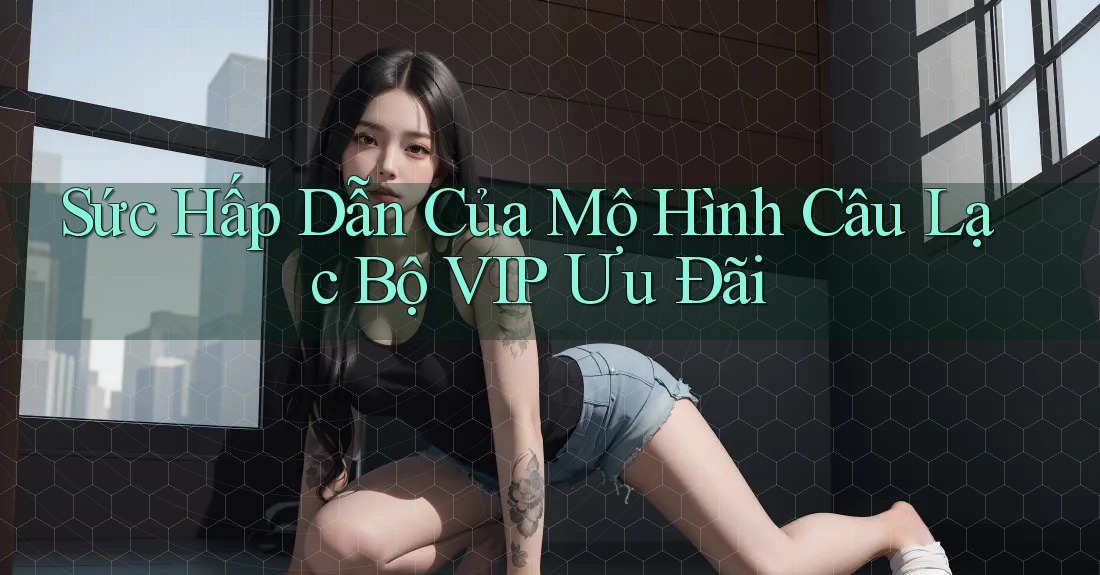 Sức Hấp Dẫn Của Mô Hình Câu Lạc Bộ VIP Ưu Đãi