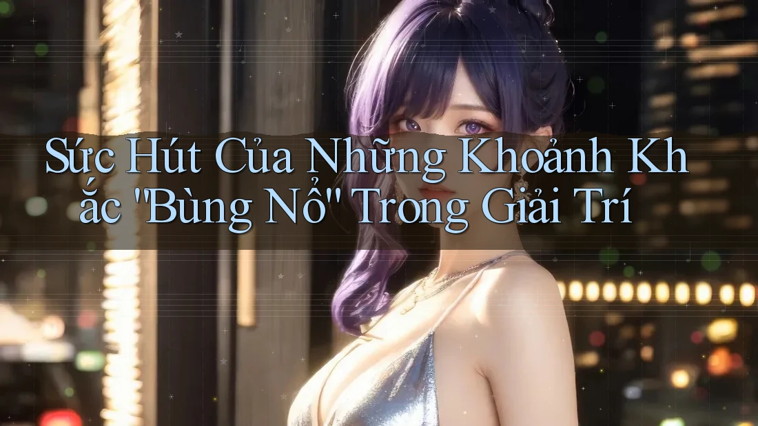 Sức Hút Của Những Khoảnh Khắc “Bùng Nổ” Trong Giải Trí Sức Hút Của Những Khoảnh Khắc “Bùng Nổ” Trong Giải Trí