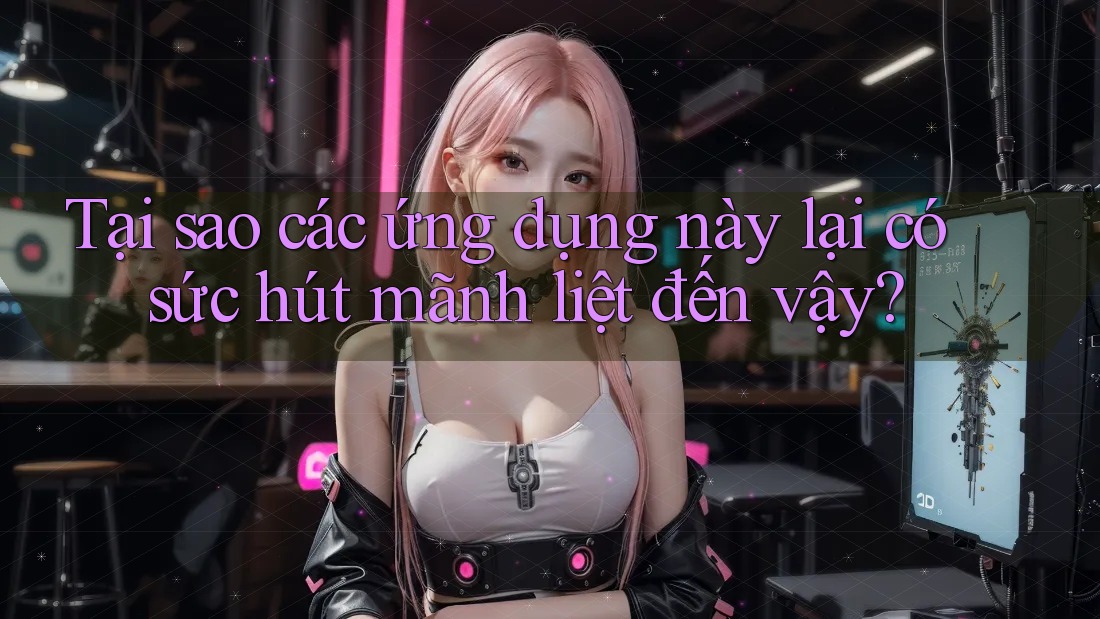 Tại sao các ứng dụng này lại có sức hút mãnh liệt đến vậy?