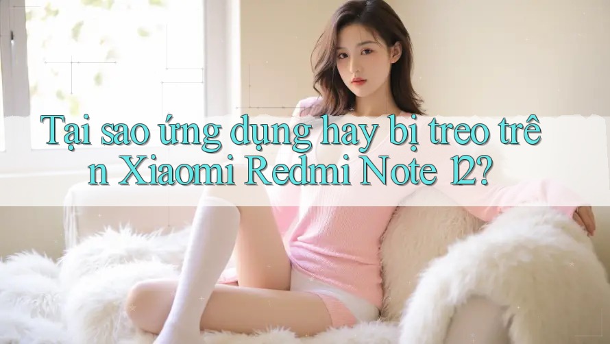 Tại sao ứng dụng hay bị treo trên Xiaomi Redmi Note 12?