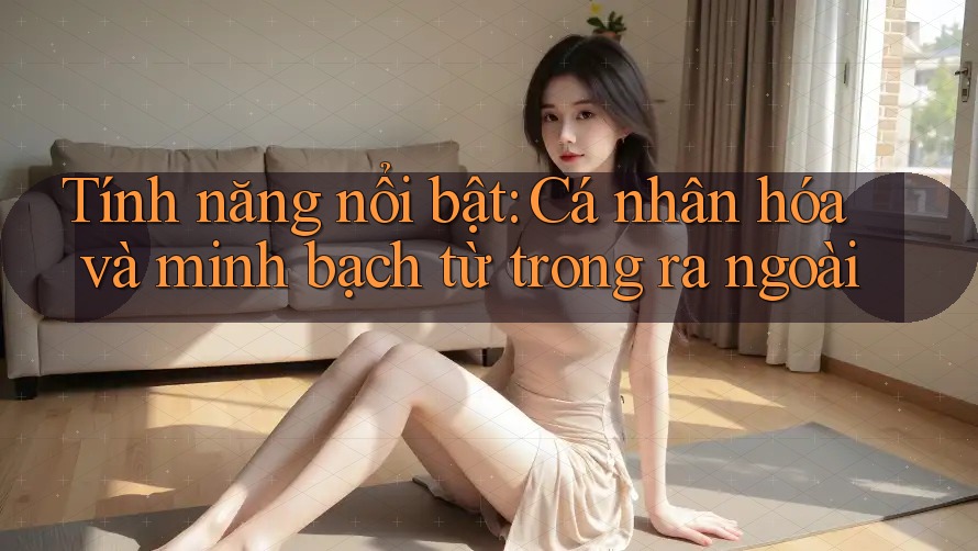 Tính năng nổi bật: Cá nhân hóa và minh bạch từ trong ra ngoài