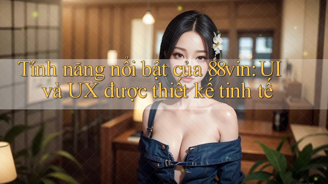 Tính năng nổi bật của 88vin: UI và UX được thiết kế tinh tế
