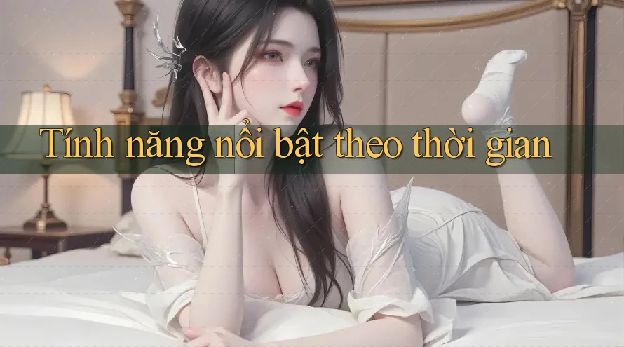 Tính năng nổi bật theo thời gian Tính năng nổi bật theo thời gian