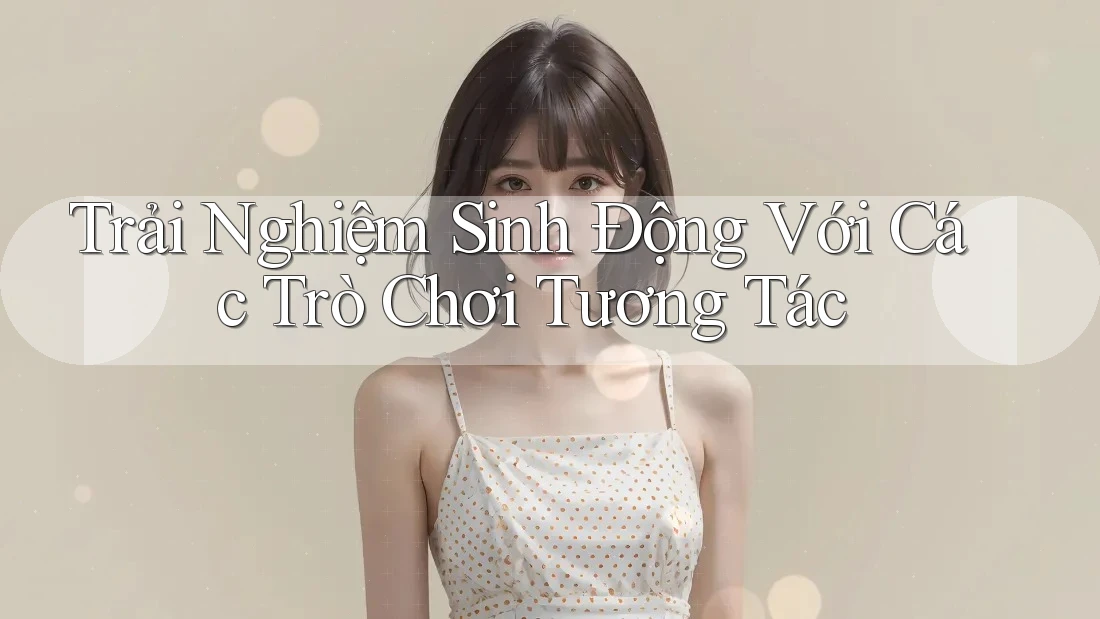 Trải Nghiệm Sinh Động Với Các Trò Chơi Tương Tác Trải Nghiệm Sinh Động Với Các Trò Chơi Tương Tác