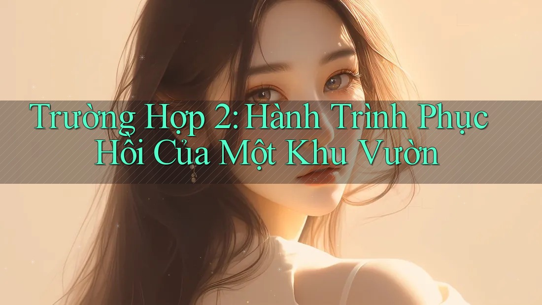 Trường Hợp 2: Hành Trình Phục Hồi Của Một Khu Vườn Trường Hợp 2: Hành Trình Phục Hồi Của Một Khu Vườn