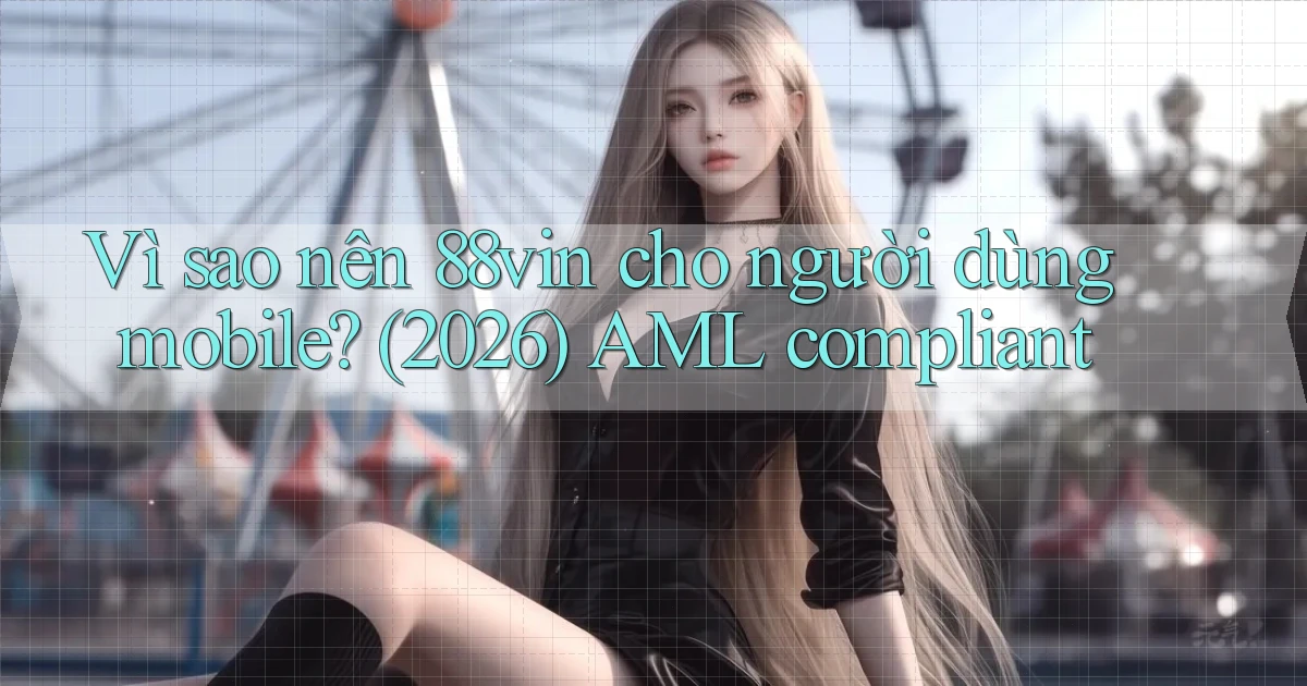 Vì sao nên 88vin cho người dùng mobile (2026) AML compliant