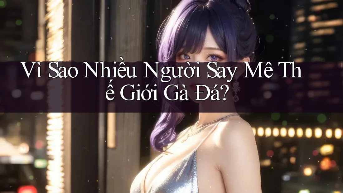 Vì Sao Nhiều Người Say Mê Thế Giới Gà Đá?